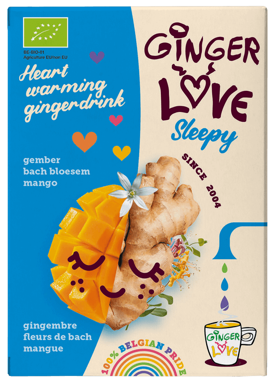 LFC Gingerlove sleepy bio 4x14g zakjes +25% gratis